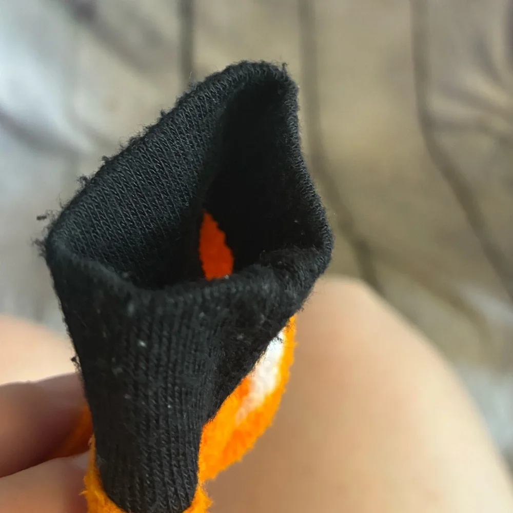 5/$20 Snoopy Peanuts‎ Halloween Orange Zipper Footed Baby Pajama Sleeper 12 MOS